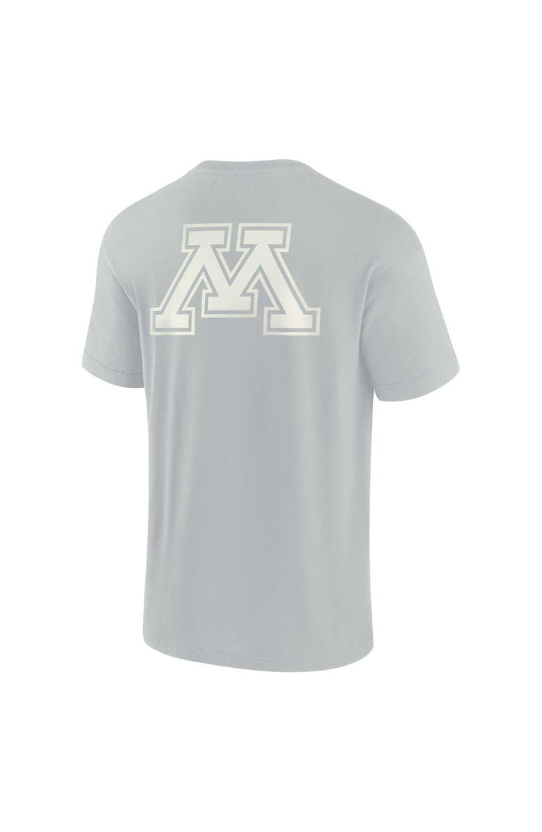 Fanatics Signature Unisex Fanatics Signature Gray Minnesota Golden Gophers Elements Super Soft Short Sleeve T-Shirt, Alternate, color, Gray