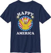 The Simpsons Boys The Simpsons Happy and Festive Homer T Shirt