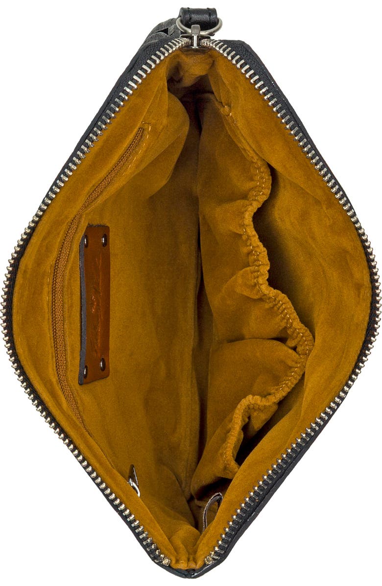 Patricia Nash Cassini Zip Pouch, Alternate, color, Black