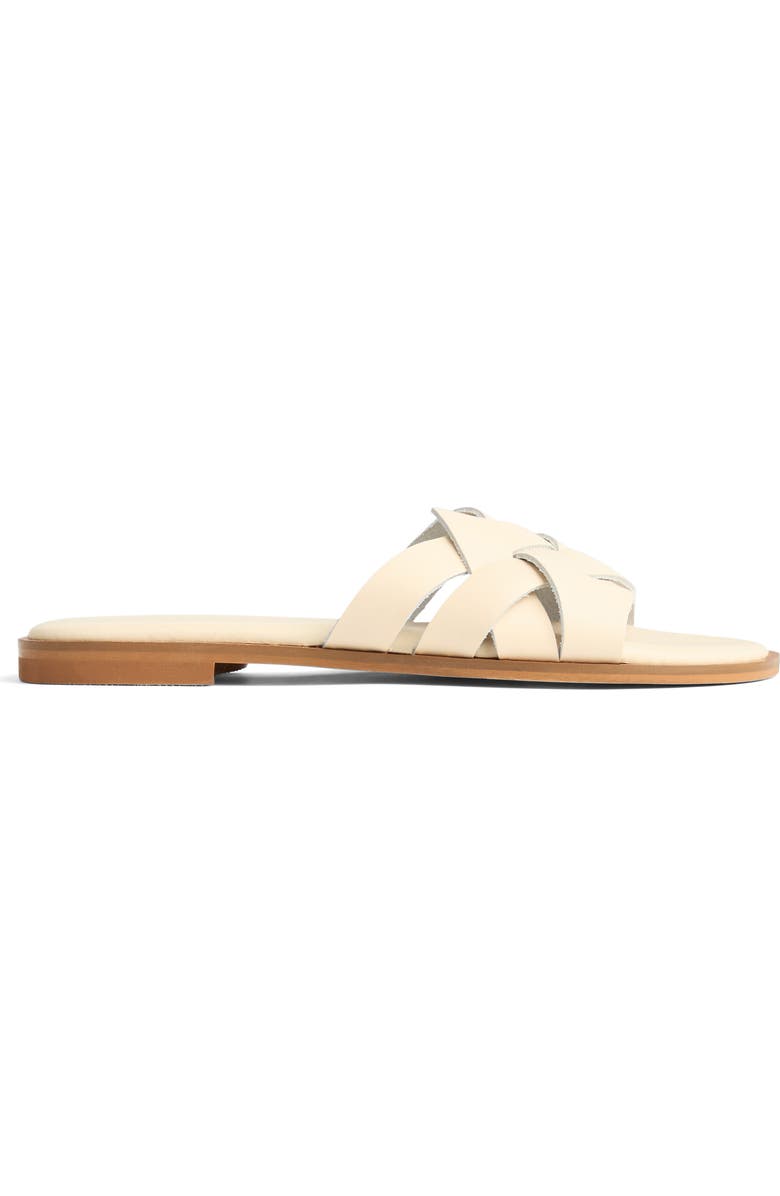 LK Bennett Amara Slide Sandal, Alternate, color, Cream