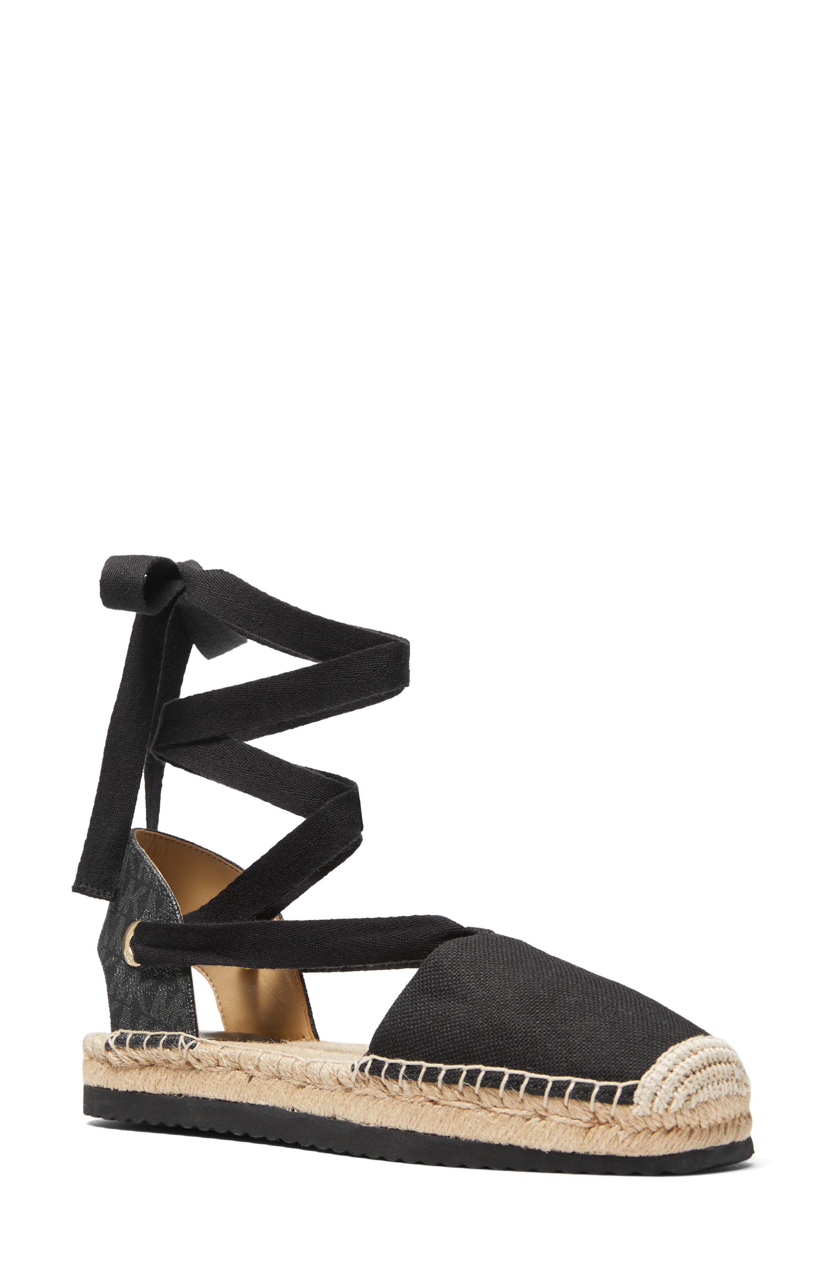 MICHAEL Michael Kors Yara Ankle Strap Espadrille, Main, color, 