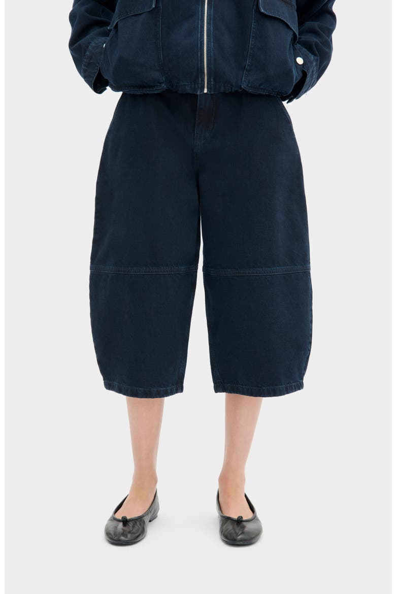 Haven Balloon Shorts, Main, color, BLUE BLACK
