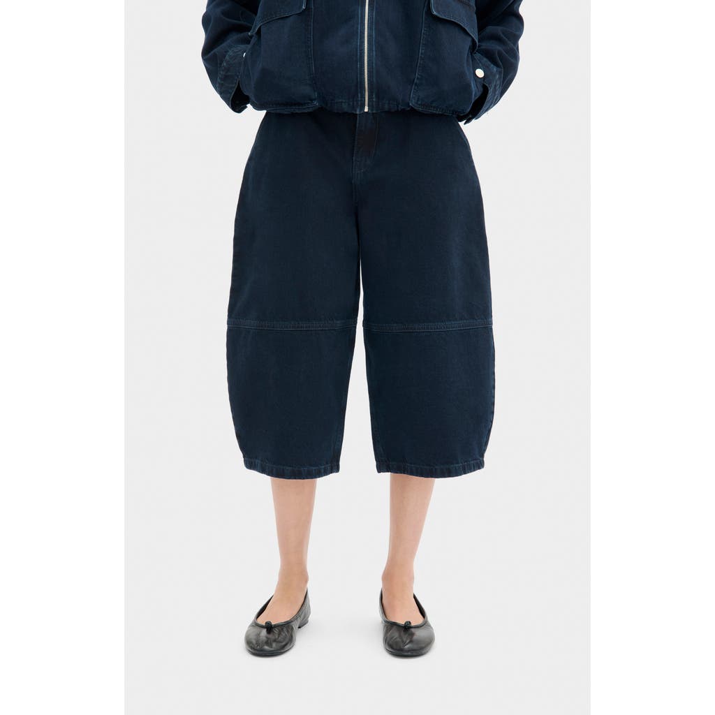 Aligne Haven Balloon Shorts In Blue