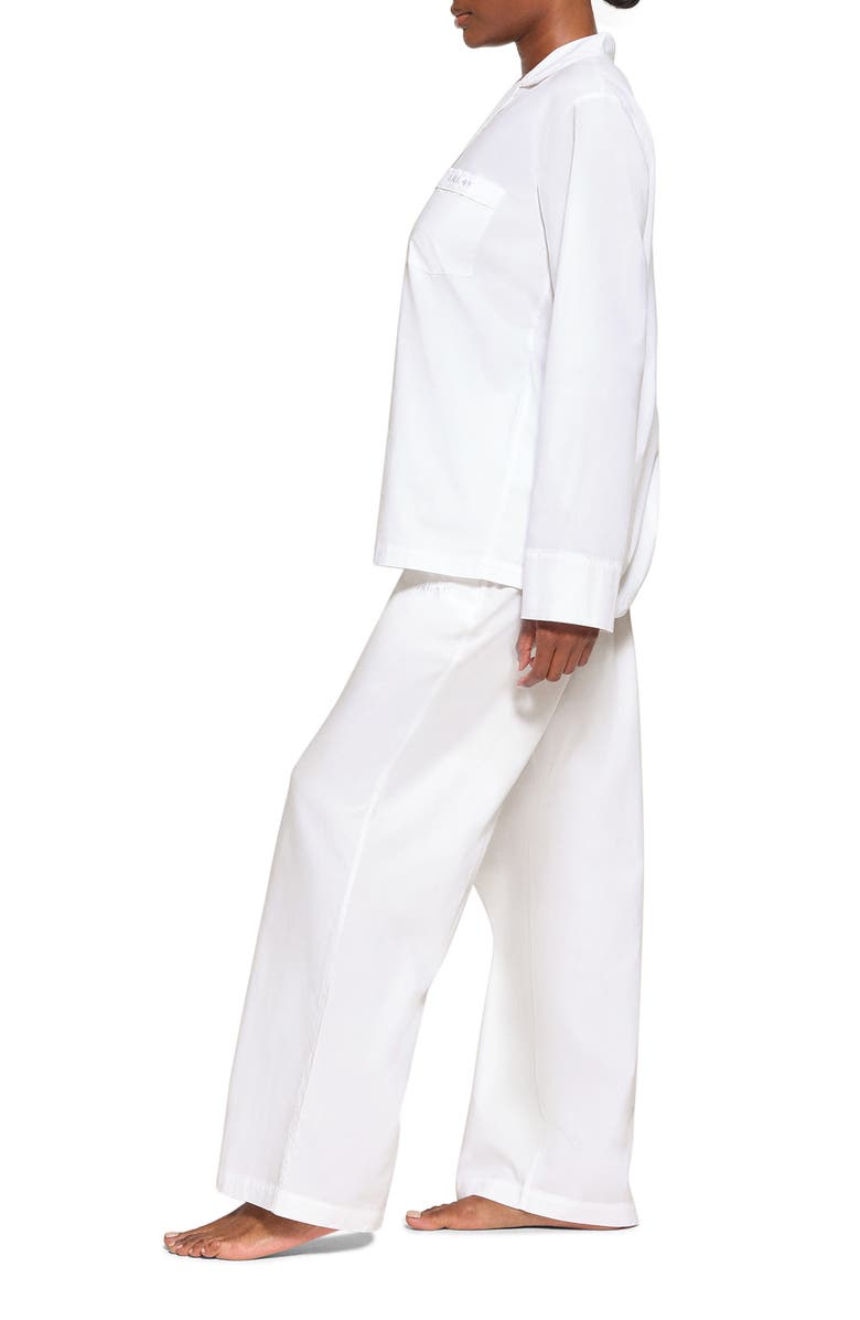 SKIMS Cotton Poplin Sleep Pants, Alternate, color, 