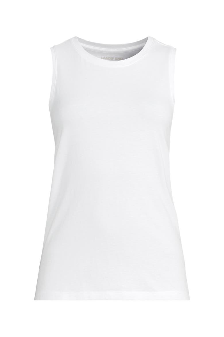 Supima Cotton Tank Top, Alternate, color, White