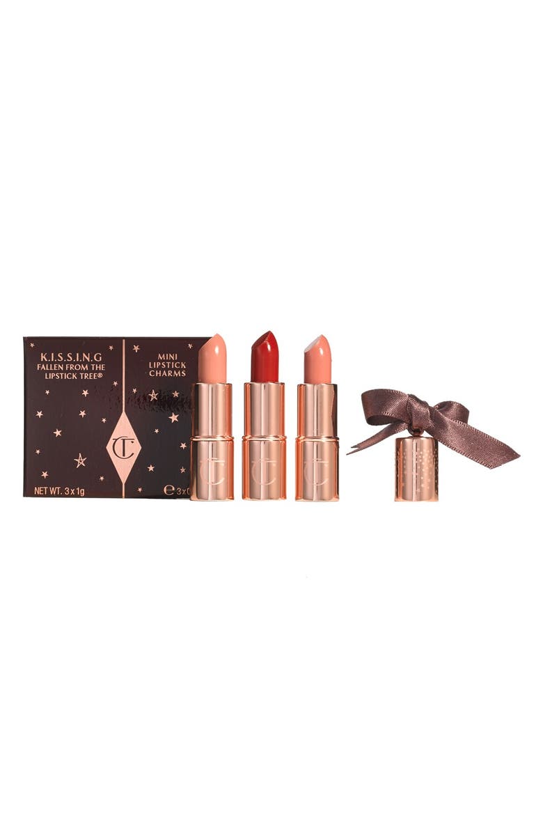 Charlotte Tilbury Mini Lipstick Charm Set, Main, color,