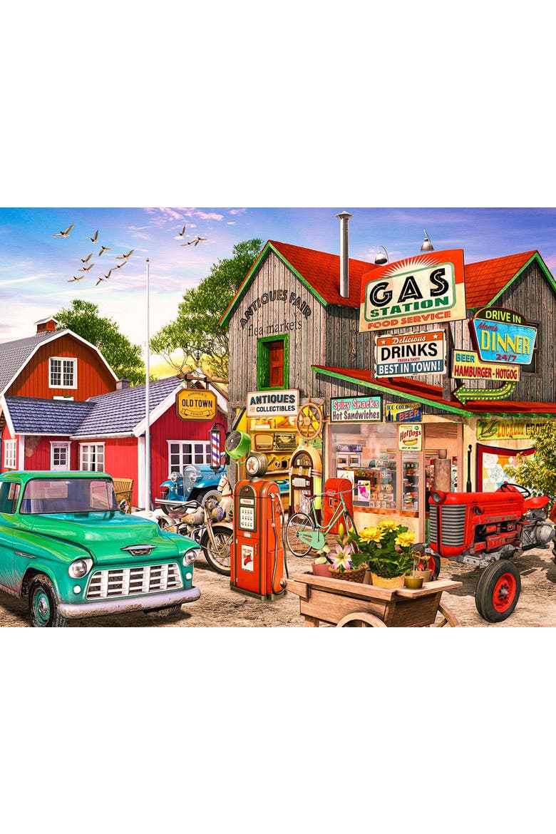 Mom's Diner 500 piece Jigsaw Puzzle for Adults, Alternate, color, Multicolor