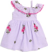 Rare Editions Kids' One Shoulder Dress