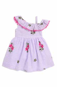 Rare Editions Kids' One Shoulder Dress