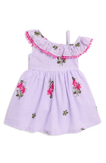 Rare Editions Kids' One Shoulder Dress