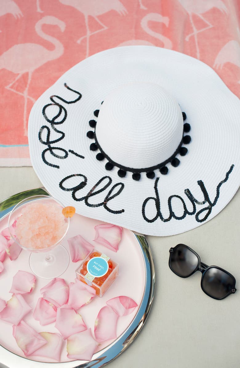 sugarfina Rosé All Day Bear Set of 4 Candy Cubes, Alternate, color, Blue