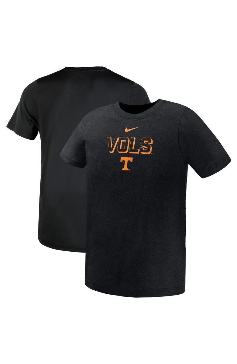 Nike Preschool Nike Black Tennessee Volunteers Legend Performance T-Shirt, Main, color, Black