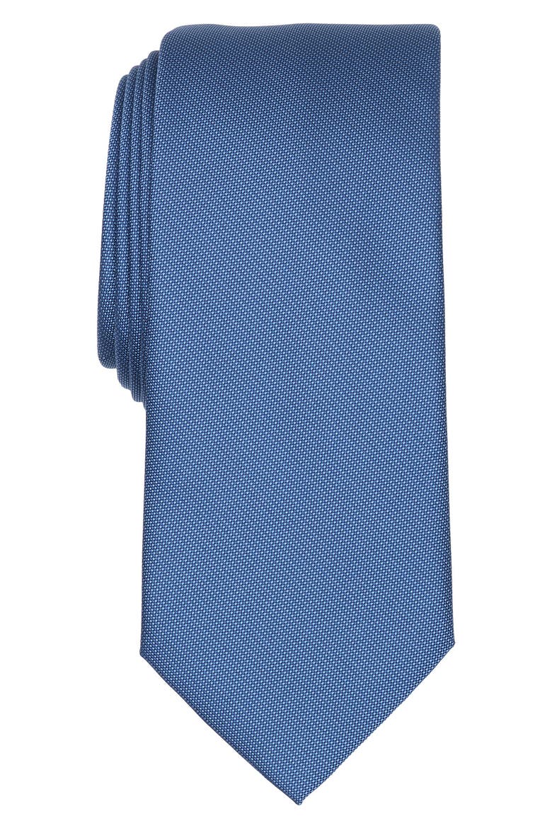 Vigman Solid Tie, Main, color, DENIM