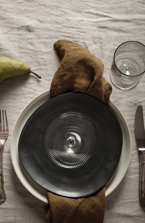 Ferm Living Flow Plate In Black