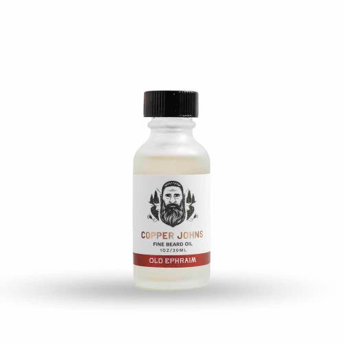 Copper Johns Beard Company Fine Beard Oil In Old Ephraim