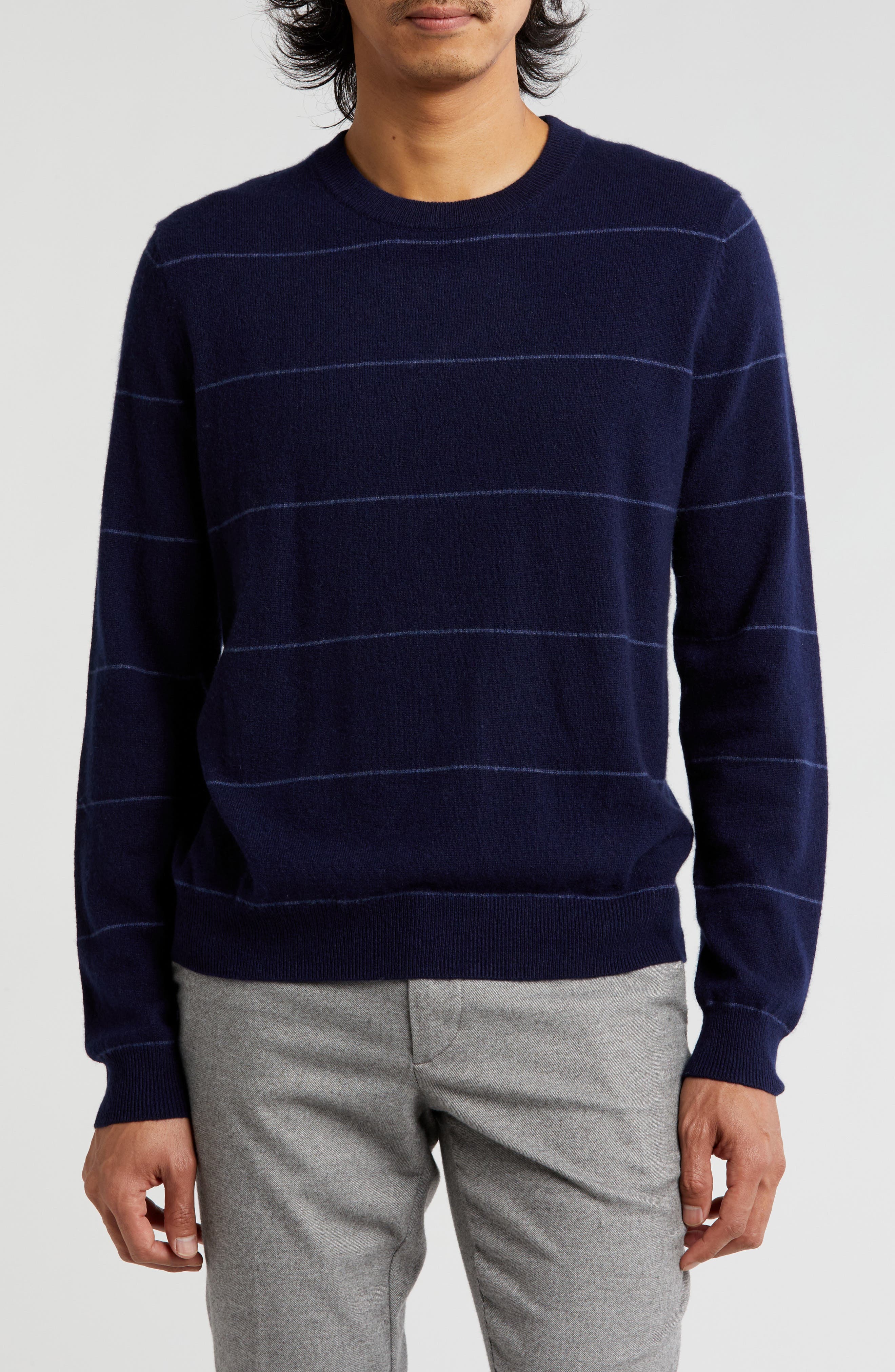 Stripe Cashmere Sweater - image 5