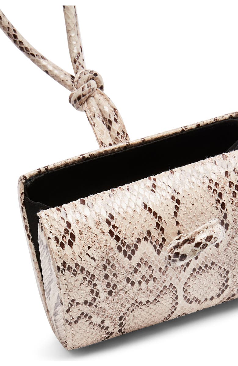Topshop Grande Snakeprint Grab Bag, Alternate, color,