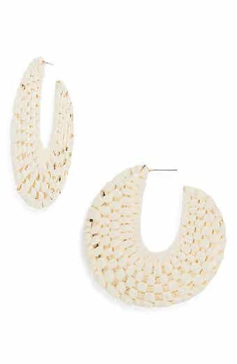 Cara Crystal Chain Linear Drop Earrings