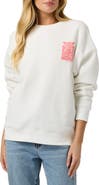 O'Neill Reflect Oversize Fleece Graphic Sweatshirt