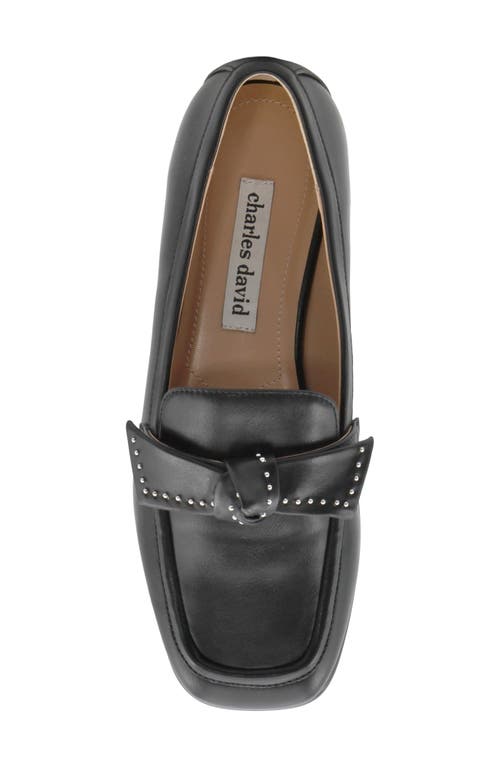 Charles By Charles David Caris Bow Loafer In Black