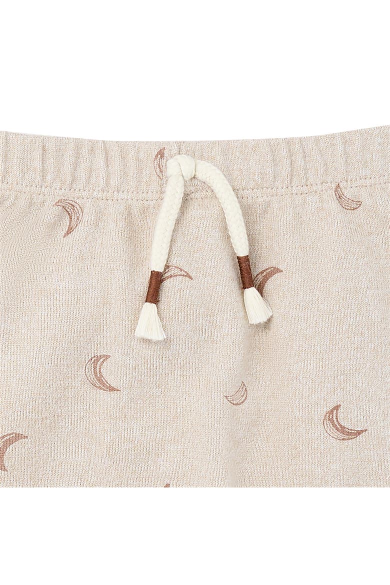 Brushed Hacci Top and Pant Set, Alternate, color, Oatmeal Moon