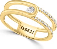 EFFY Diamond Interlocking Stacking Ring