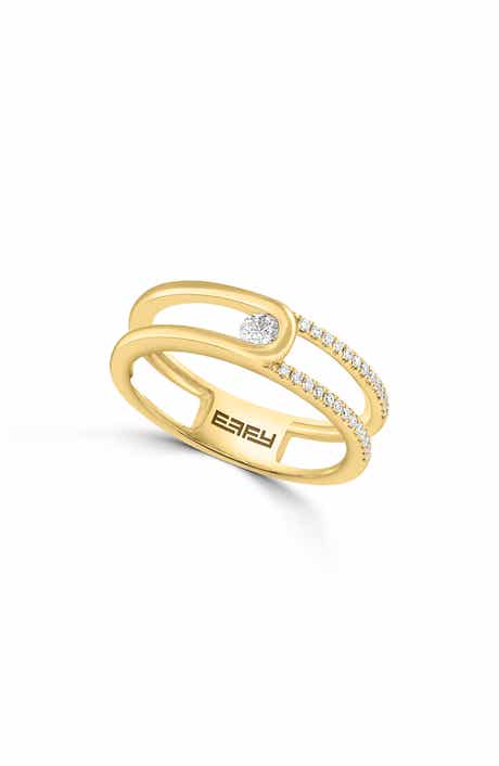 EFFY Diamond Interlocking Stacking Ring