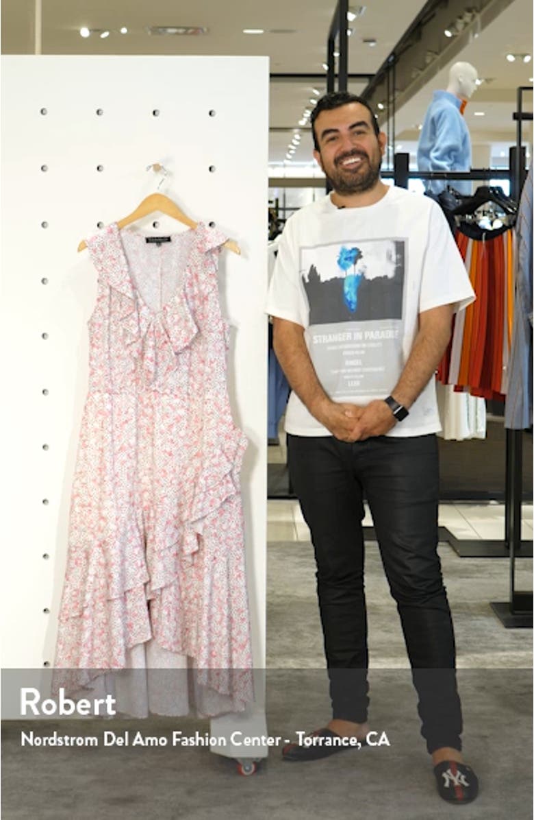 Ruffle Detail High Low Dress, sales video thumbnail