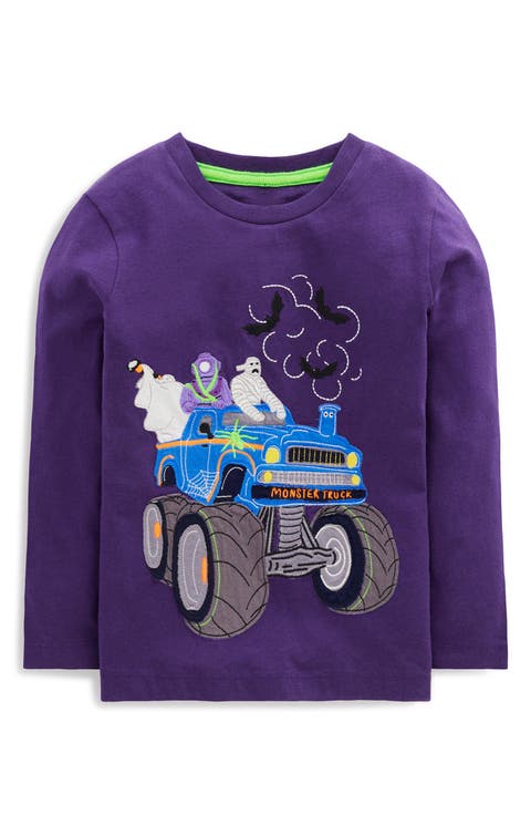Kids' Long Sleeve Appliqué T-Shirt