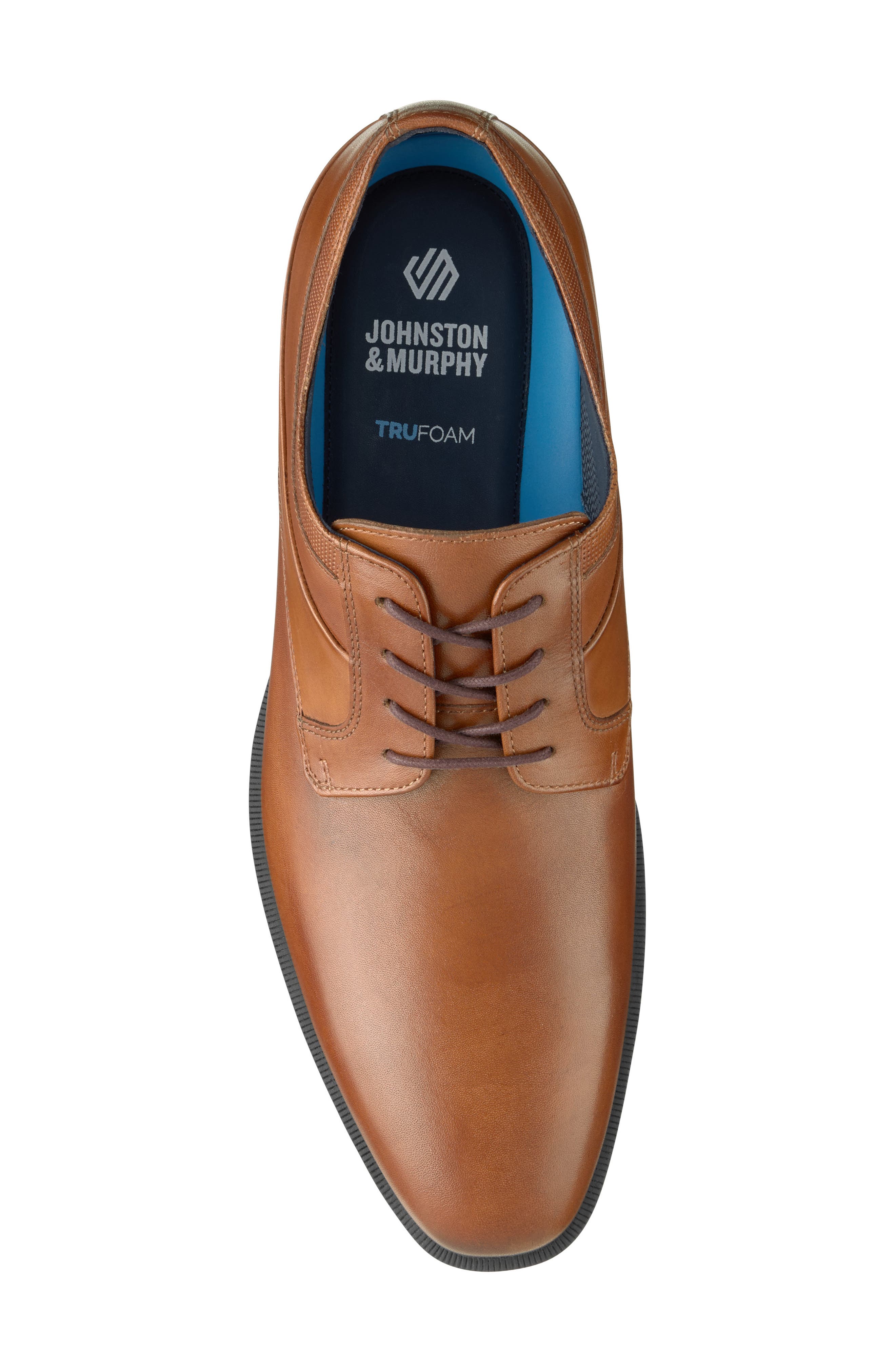Gibbons Plain Toe Derby, Alternate, color, TAN FULL GRAIN