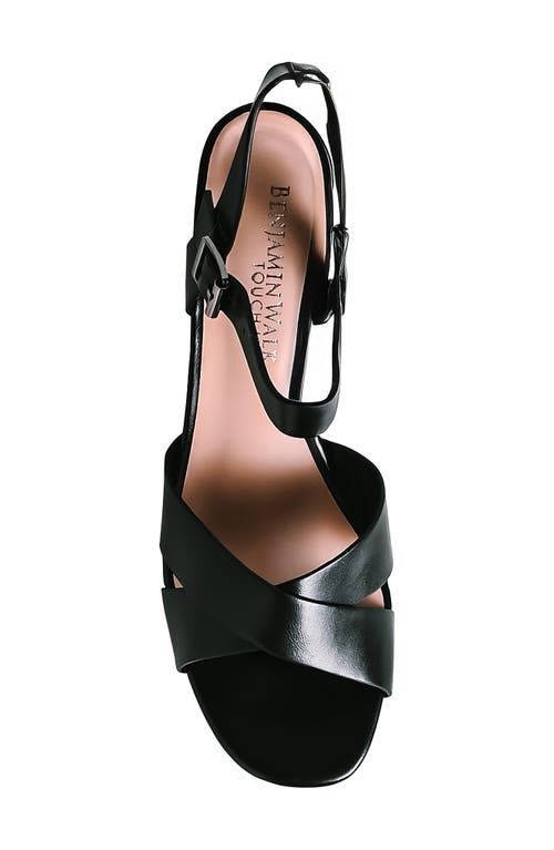 Touch Ups Toby Ankle Strap Platform Sandal In Black