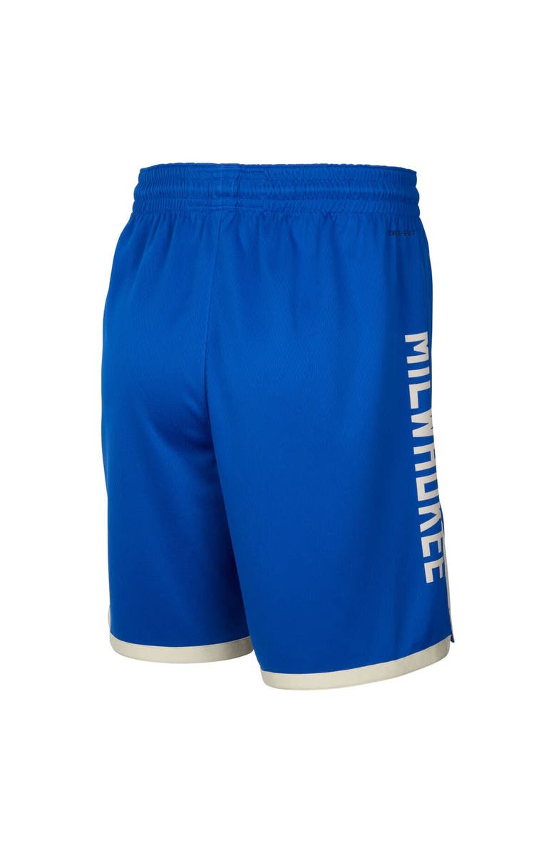 Nike Men's Nike Royal Milwaukee Bucks 2024/25 City Edition Swingman Shorts, Alternate, color,