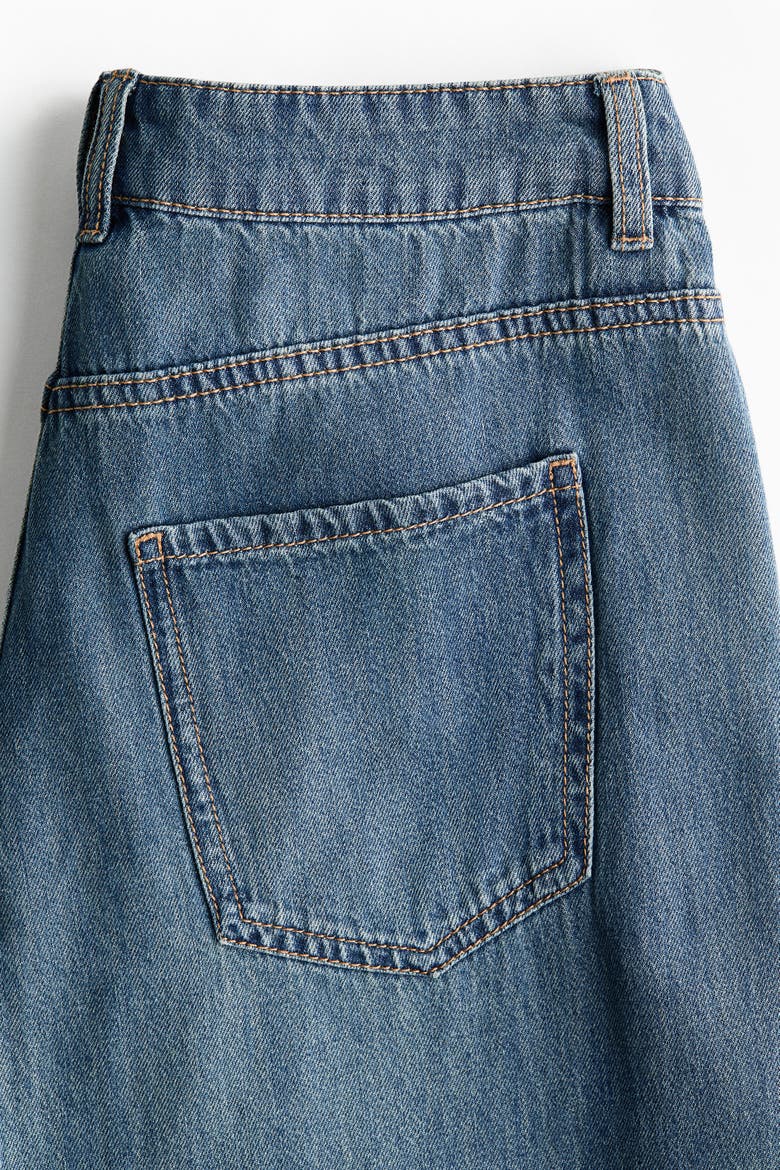 Wide Regular Waist Jeans, Alternate, color, Denim blue