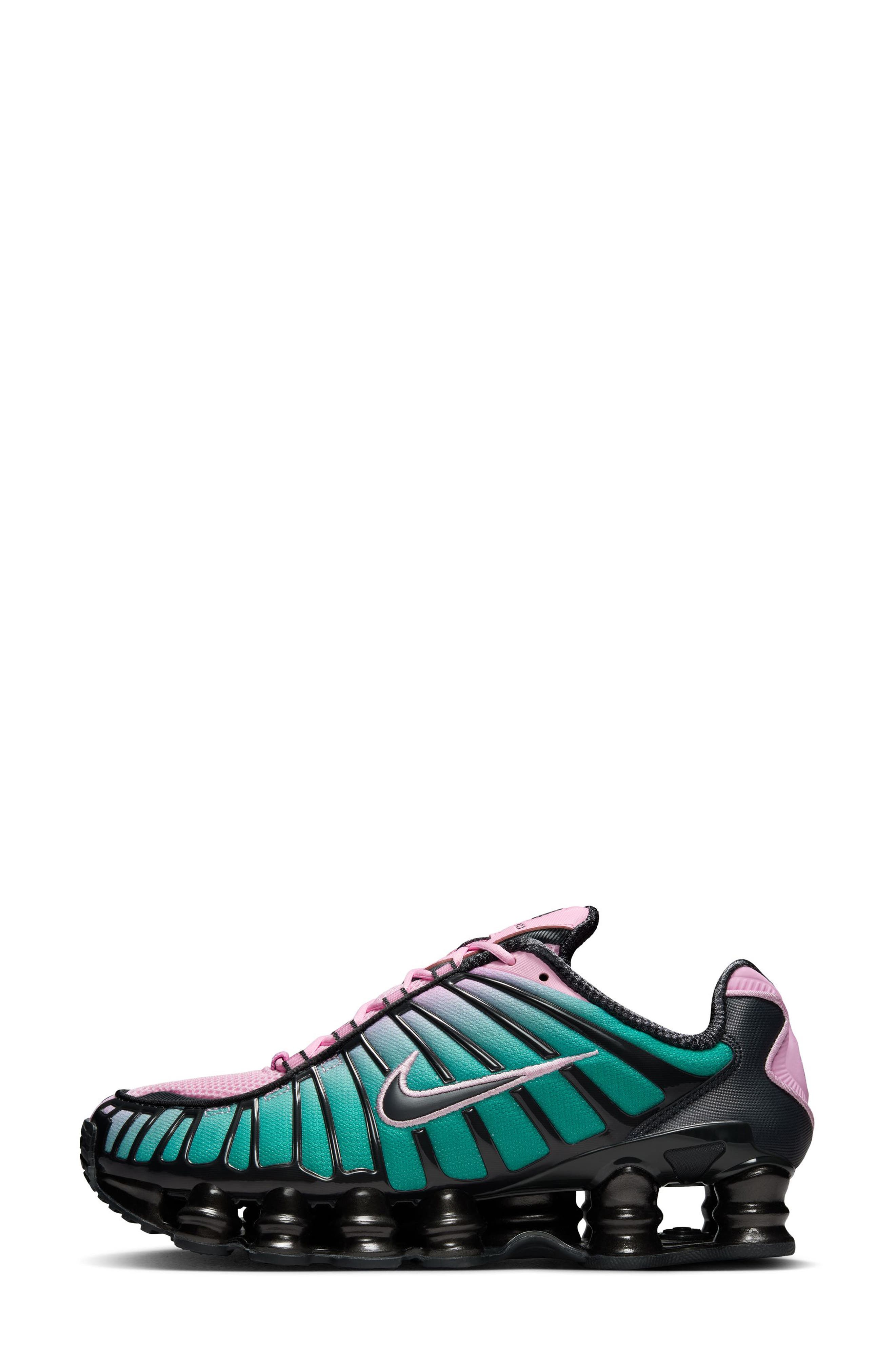 Nike Shox TL Sneaker, Alternate, color, Light Arctic Pink/ Green/ Noir