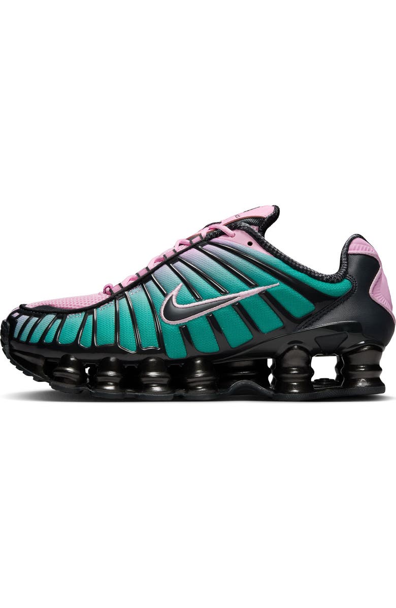 Nike Shox TL Sneaker, Alternate, color, Light Arctic Pink/ Green/ Noir