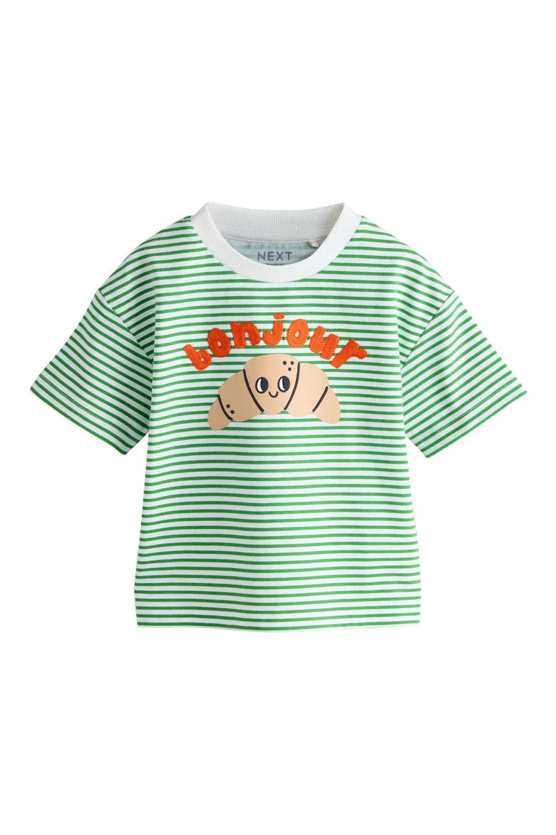 Kids' Assorted 3-Pack Breakfast Treats Embroidered Cotton Graphic T-Shirts, Alternate, color, BLUE