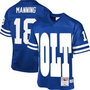 Mitchell & Ness Youth Mitchell & Ness Peyton Manning Royal Indianapolis Colts 1998 Throwback Fashion Jersey