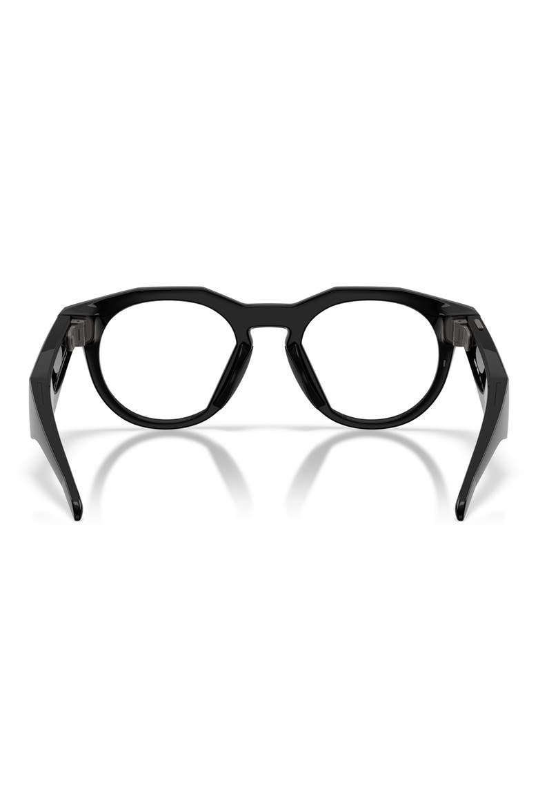 HSTN 51mm Round Transitions Sunglasses, Alternate, color, BLACK / TRANSITIONS AMETHYST