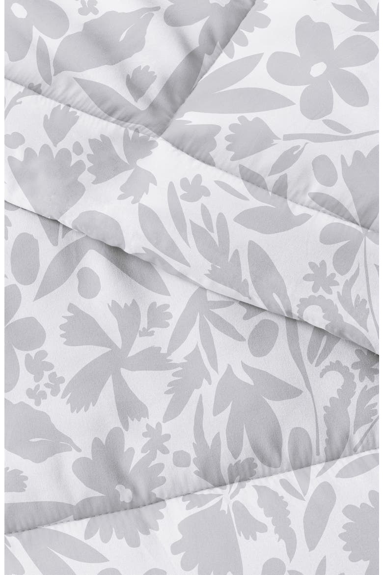 Premium Down Alternative Comforter Set, Alternate, color, LIGHT GRAY