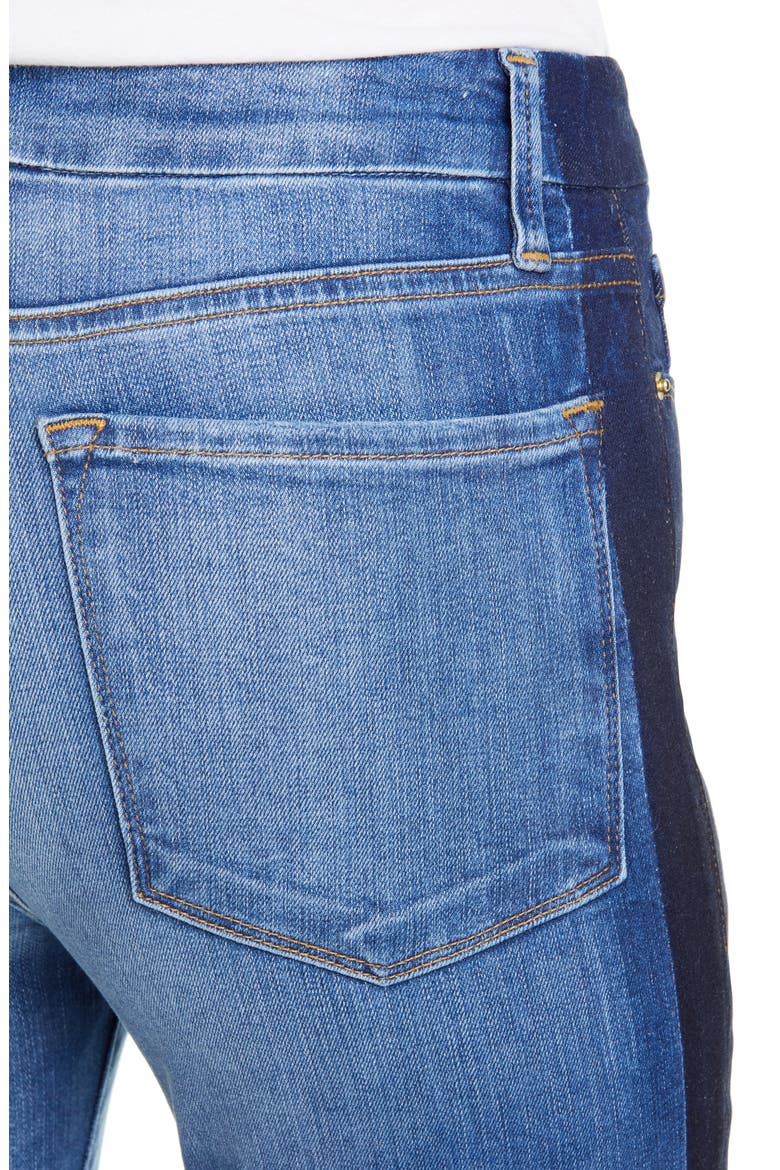Le Crop Mini Boot Jeans, Alternate, color, KENYA