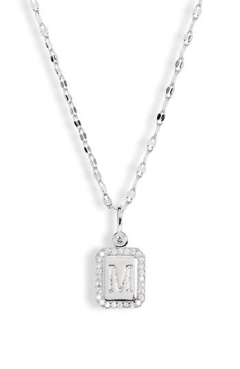 Leith Initial Pendant Necklace