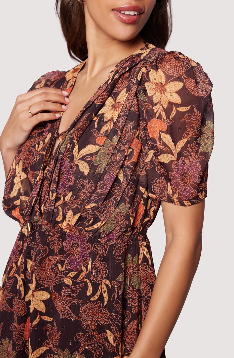 Lost + Wander Wild Bergamot Floral Maxi Dress, Alternate, color, 