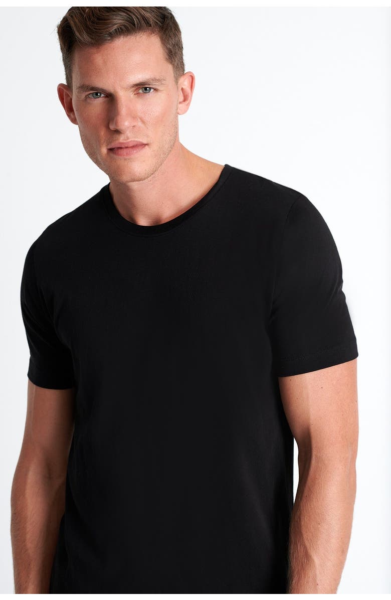 SHAN Microfiber crew neck t-shirt, Main, color,