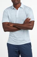 David Donahue Weekend Linen Polo