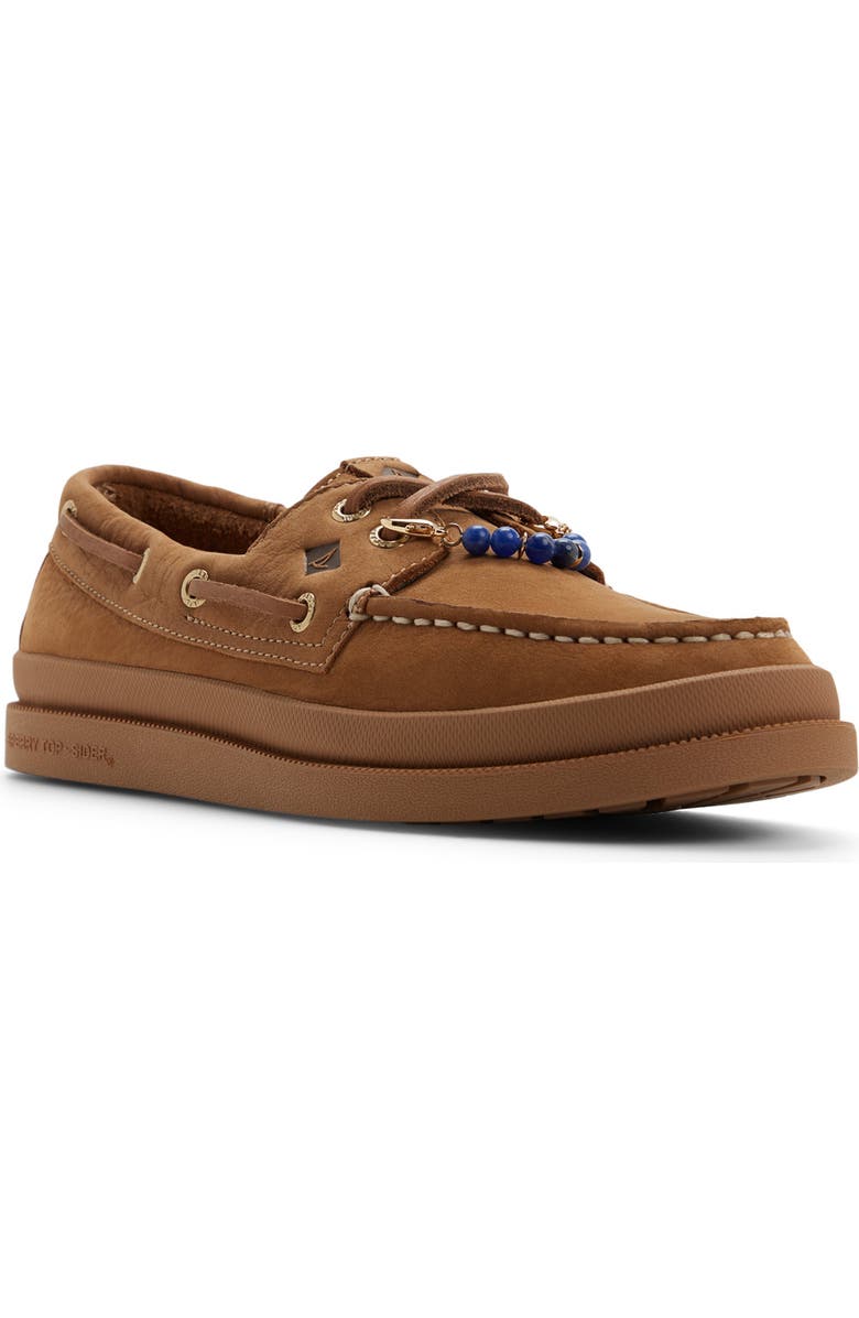 Sperry Authentic Original Mudguard 2-Eye Boat Shoe, Main, color, Tan