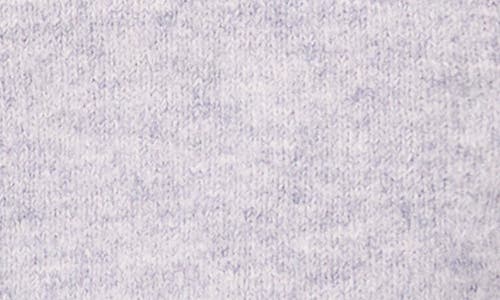 Cece Floral Embroidered Crewneck Sweater In Gray