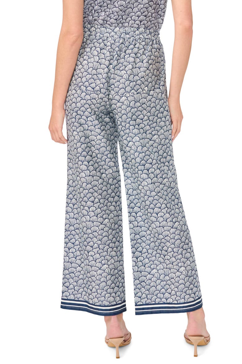 Border Print Pants, Alternate, color, CLASSIC NAVY