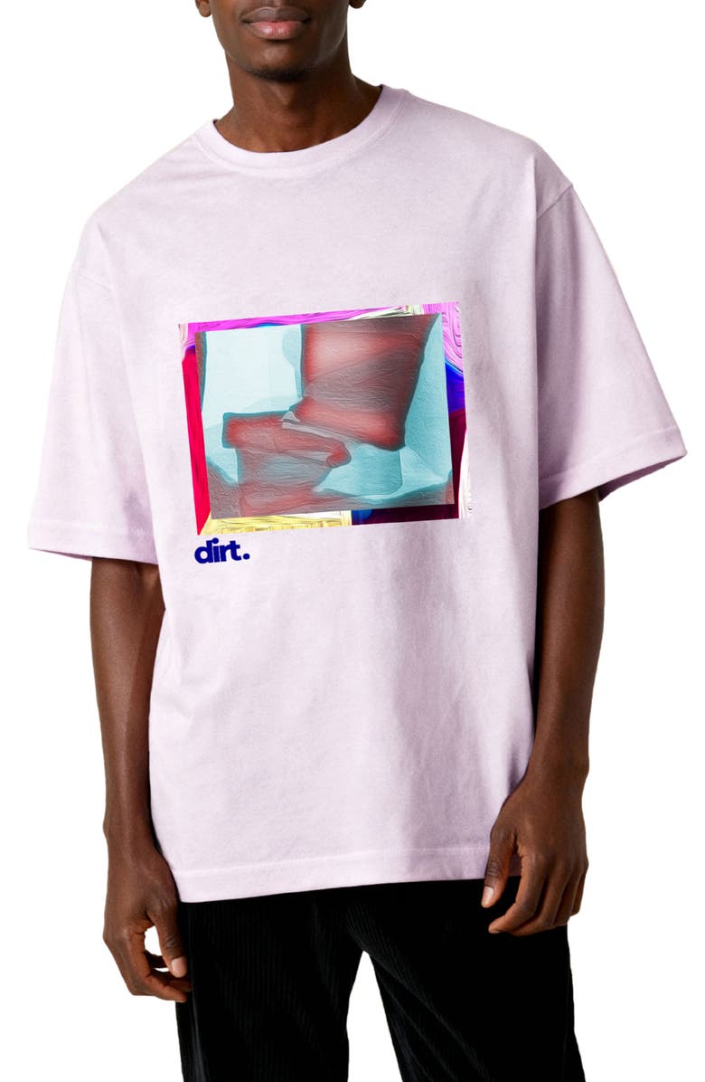 D.RT Perspective Graphic T-Shirt, Main, color, Pink