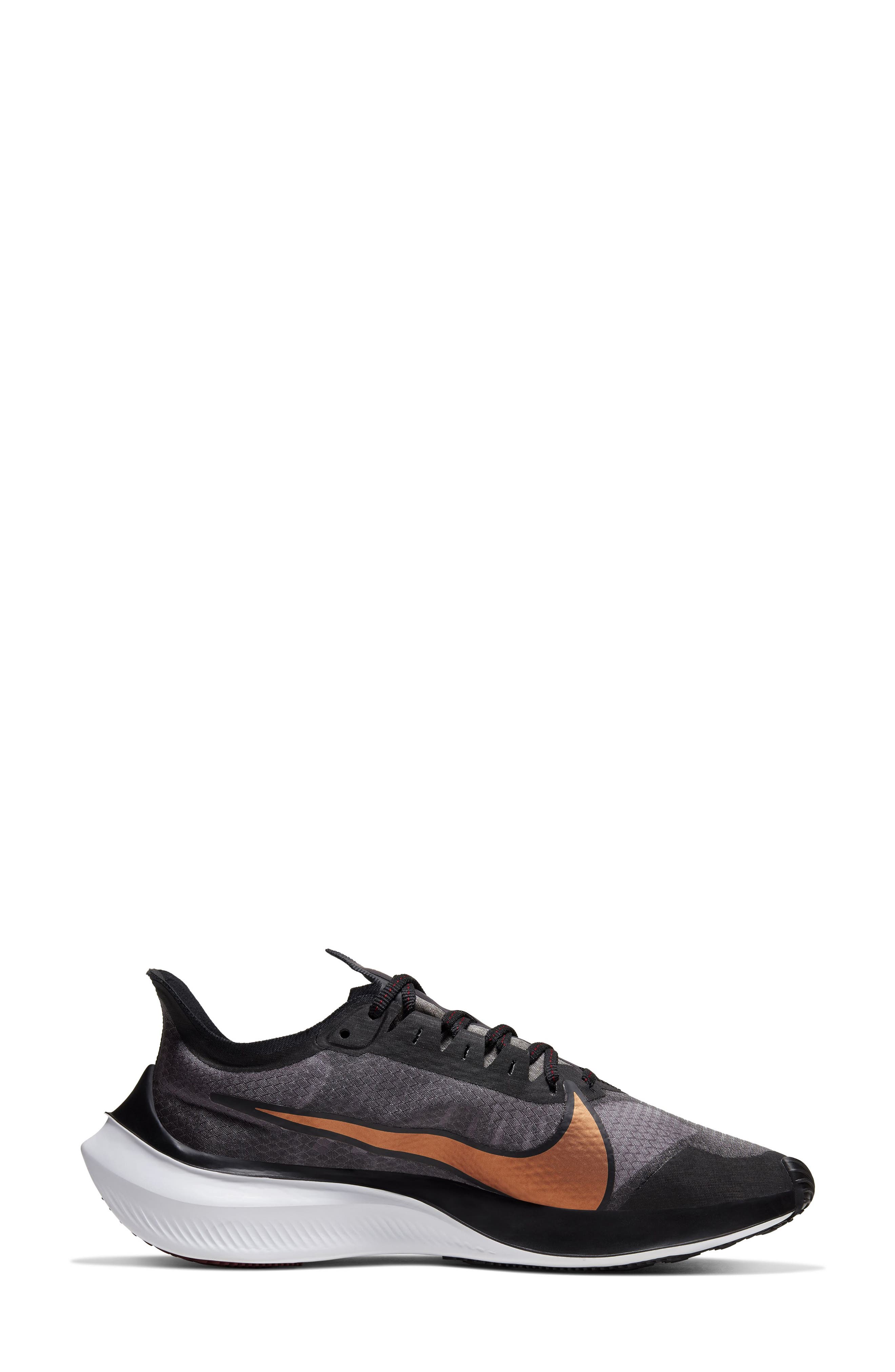 Zoom Gravity Running Shoe, Alternate, color, BLACK/ BURGUNDY/ RED/ COPPER