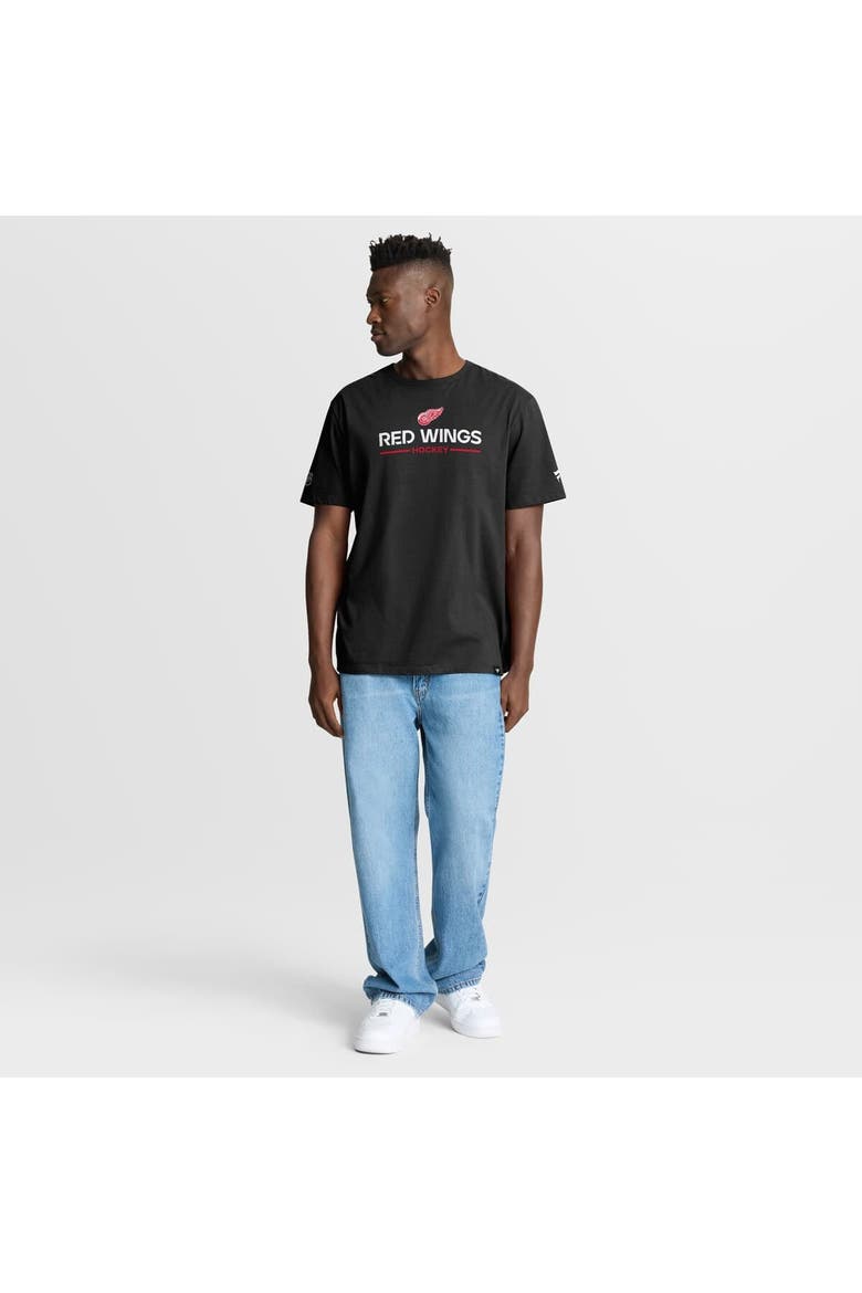 Men's Fanatics Black Detroit Red Wings Authentic Pro Primary T-Shirt, Alternate, color, Black